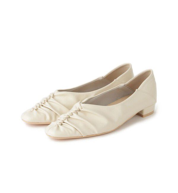 VIS「ギャザーバブーシュパンプス」|パンプス|