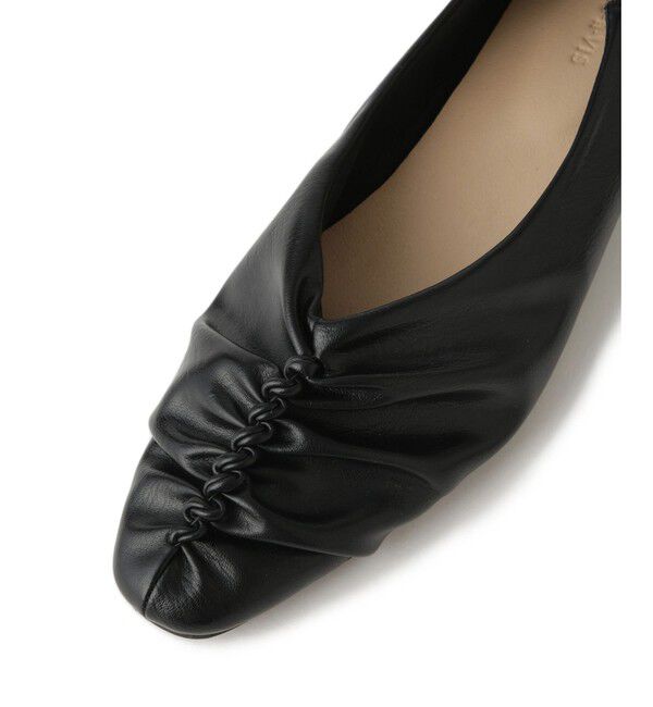 VIS「ギャザーバブーシュパンプス」|パンプス|