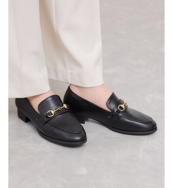 VIS「ふんわりビットローファー/SS~Lサイズ展開」|その他|ブラック(01)