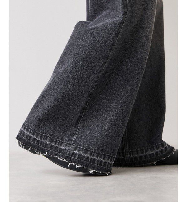 VIS「バギーワイドデニムパンツ」|デニム|