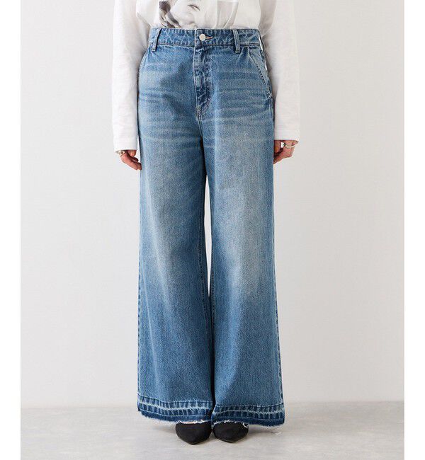 VIS「バギーワイドデニムパンツ」|デニム|