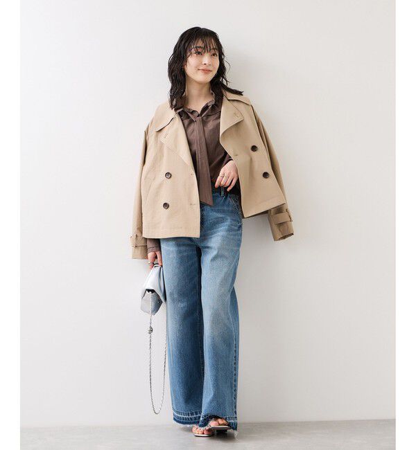 VIS「バギーワイドデニムパンツ」|デニム|