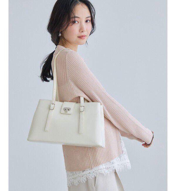 VIS「ポロ襟配色シアーリブカーディガン/イージーケア」|カーディガン|