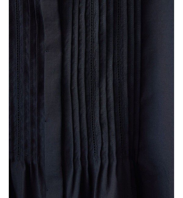 VIS「気流染めピコピンタック半袖ブラウス/接触冷感」|シャツ・ブラウス|