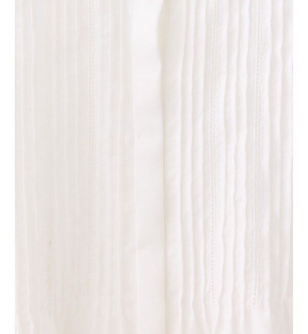 VIS「気流染めピコピンタック半袖ブラウス/接触冷感」|シャツ・ブラウス|