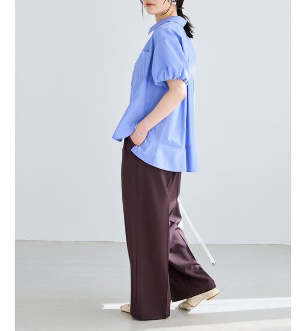 VIS「後ろタックフレアシャツ」|シャツ・ブラウス|