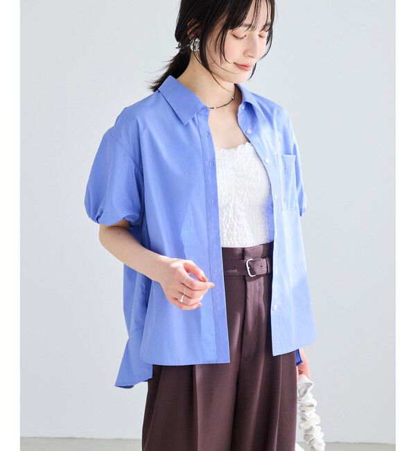 VIS「後ろタックフレアシャツ」|シャツ・ブラウス|