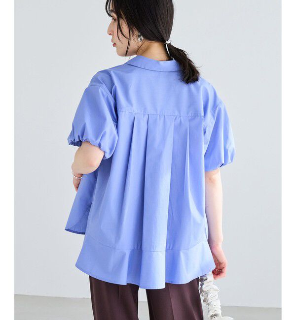 VIS「後ろタックフレアシャツ」|シャツ・ブラウス|