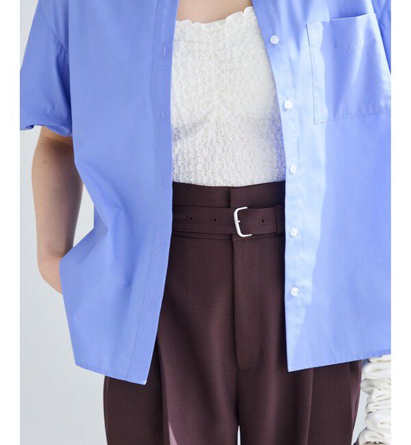 VIS「後ろタックフレアシャツ」|シャツ・ブラウス|