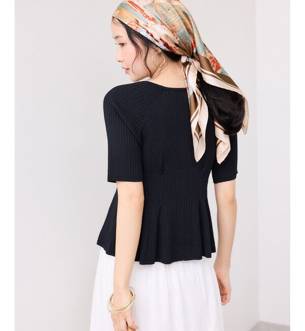 VIS「ウエストタックカーディガン/イージーケア」|カーディガン|