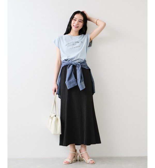 VIS「膨れジャガードマーメイドスカート」|スカート|