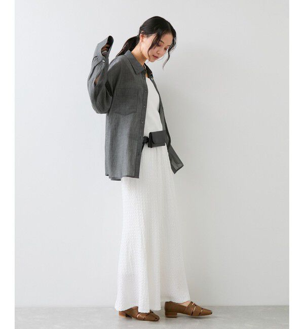 VIS「膨れジャガードマーメイドスカート」|スカート|