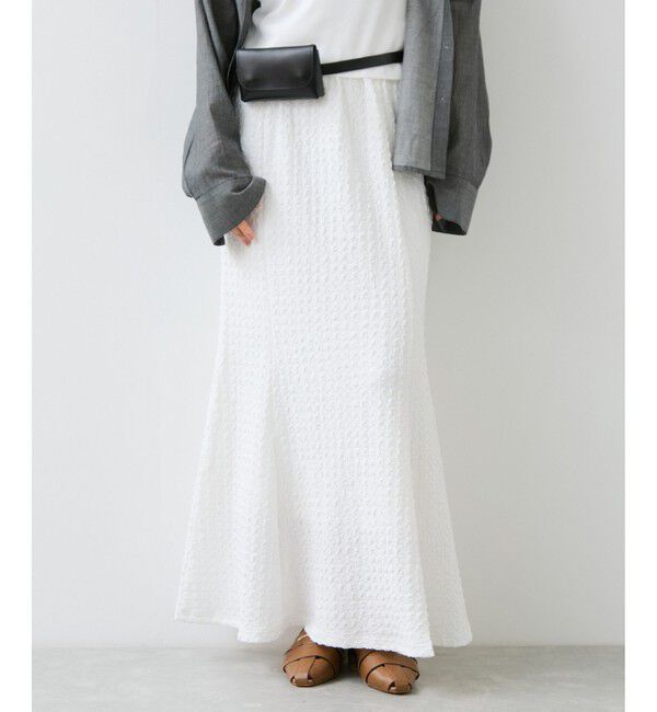 VIS「膨れジャガードマーメイドスカート」|スカート|