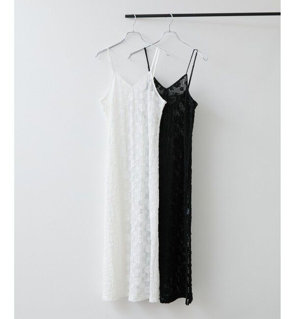 VIS「フラワーレースキャミワンピース」|ワンピース|