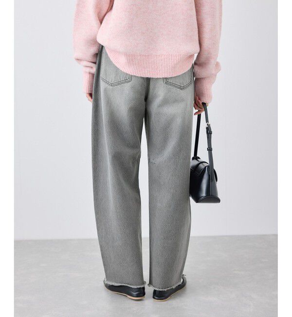 Rope&rsquo;Picnic「【emur/エミュール】カービーデニムパンツ」|デニム|