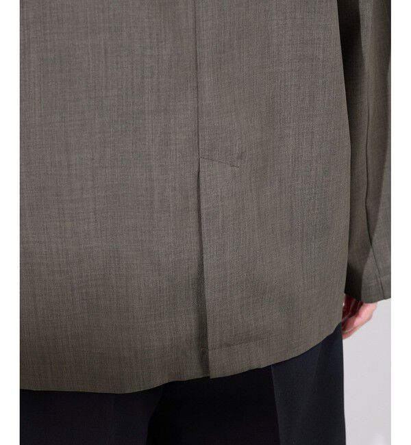 Rope&rsquo;Picnic「【接触冷感・UVカット・速乾】【リネンライク・シリーズ】シアーテーラードジャケット/セットアップ対応」|テーラードジャケット|