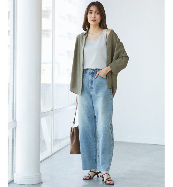 Rope&rsquo;Picnic「【emur/エミュール】バックVタックブラウス」|シャツ・ブラウス|