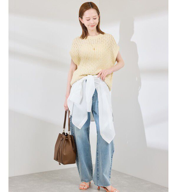 Rope&rsquo;Picnic「ポップコーン編みニットベスト」|ベスト・ジレ|