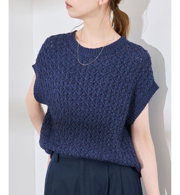 Rope&rsquo;Picnic「ポップコーン編みニットベスト」|ベスト・ジレ|