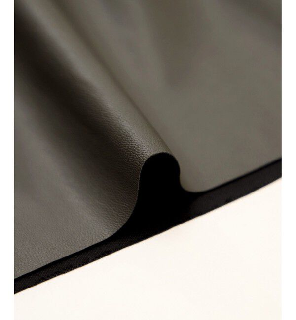 Rope&rsquo;Picnic「シンセティックレザーフレアロングスカート」|スカート|