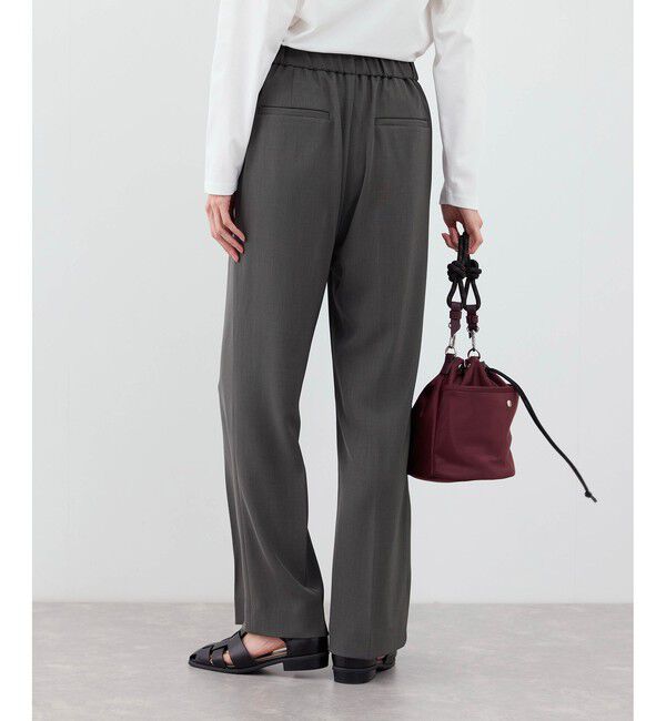 Rope&rsquo;Picnic「【WEB限定サイズ】美フレアカラーパンツ」|スラックス|