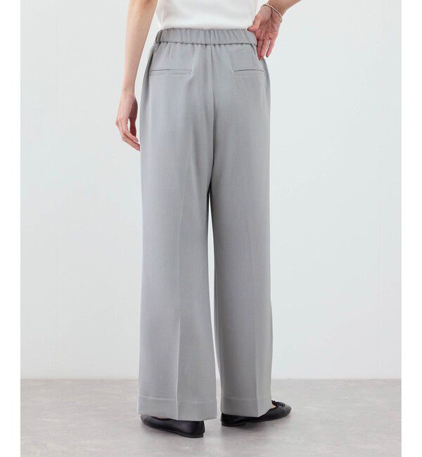 Rope&rsquo;Picnic「【WEB限定サイズ】美フレアカラーパンツ」|スラックス|