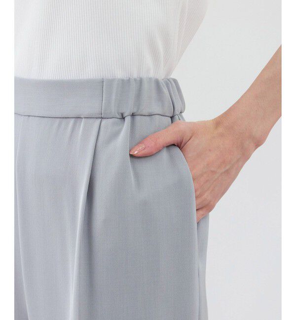 Rope&rsquo;Picnic「【WEB限定サイズ】美フレアカラーパンツ」|スラックス|