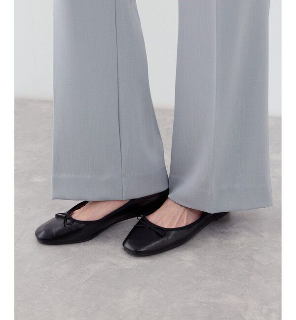 Rope&rsquo;Picnic「【WEB限定サイズ】美フレアカラーパンツ」|スラックス|