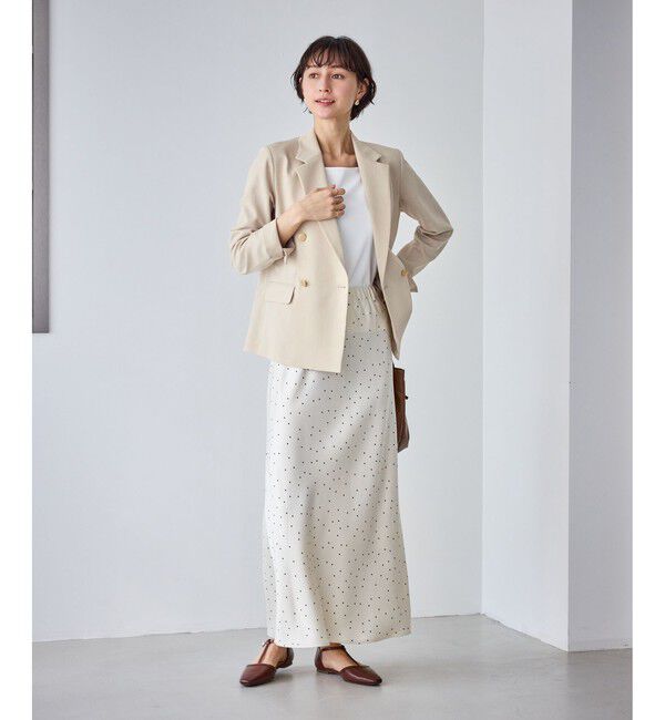 Rope&rsquo;Picnic「カナパ 金ボタンジャケット/セットアップ対応・UV・抗菌防臭・接触冷感」|テーラードジャケット|