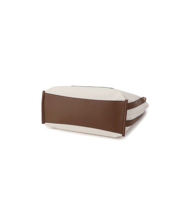 ROPE PICNIC PASSAGE「麻調キャンバスコンビトートバッグ/A4対応・15インチPC対応」|トートバッグ|