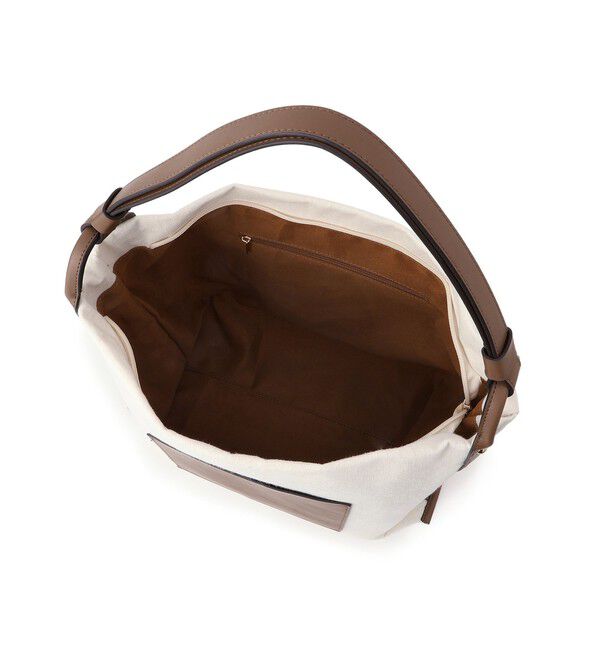 ROPE PICNIC PASSAGE「麻調キャンバスコンビトートバッグ/A4対応・15インチPC対応」|トートバッグ|