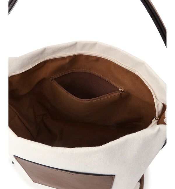 ROPE PICNIC PASSAGE「麻調キャンバスコンビトートバッグ/A4対応・15インチPC対応」|トートバッグ|