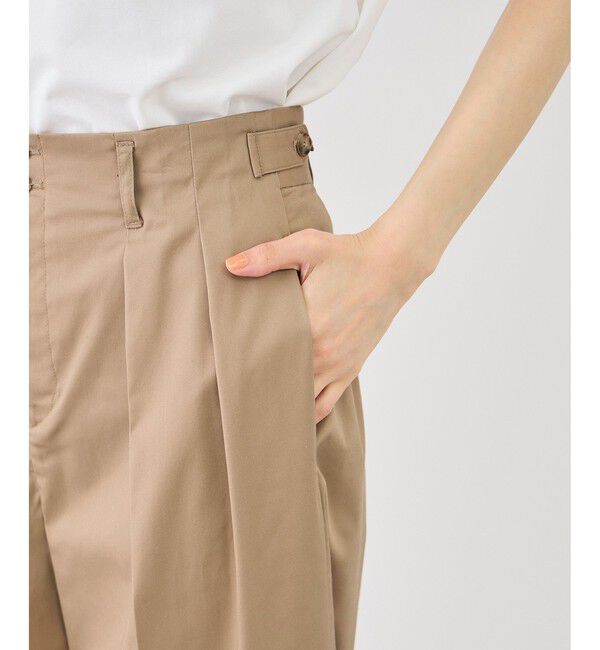 Rope&rsquo;Picnic「タックデザインチノパンツ/UVカット」|チノ|