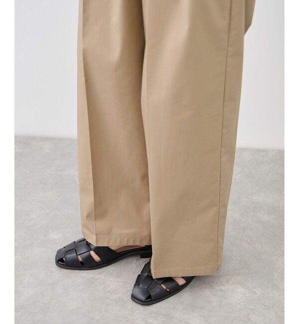 Rope&rsquo;Picnic「タックデザインチノパンツ/UVカット」|チノ|