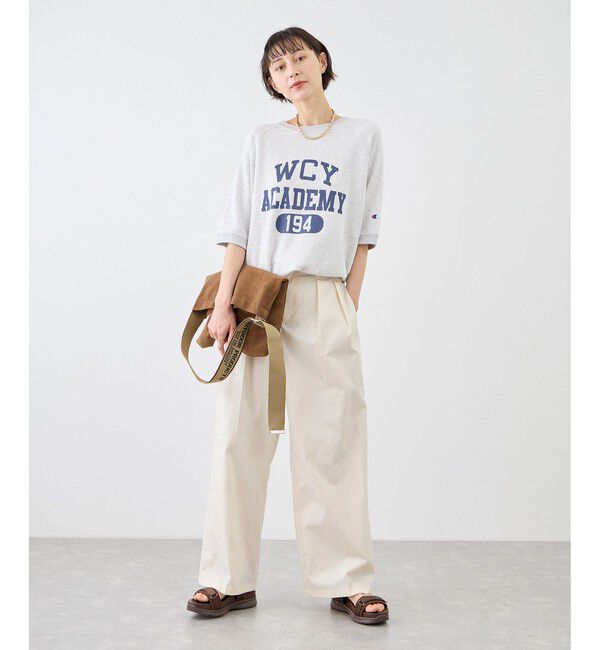 Rope&rsquo;Picnic「タックデザインチノパンツ/UVカット」|チノ|