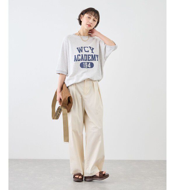 Rope&rsquo;Picnic「タックデザインチノパンツ/UVカット」|チノ|