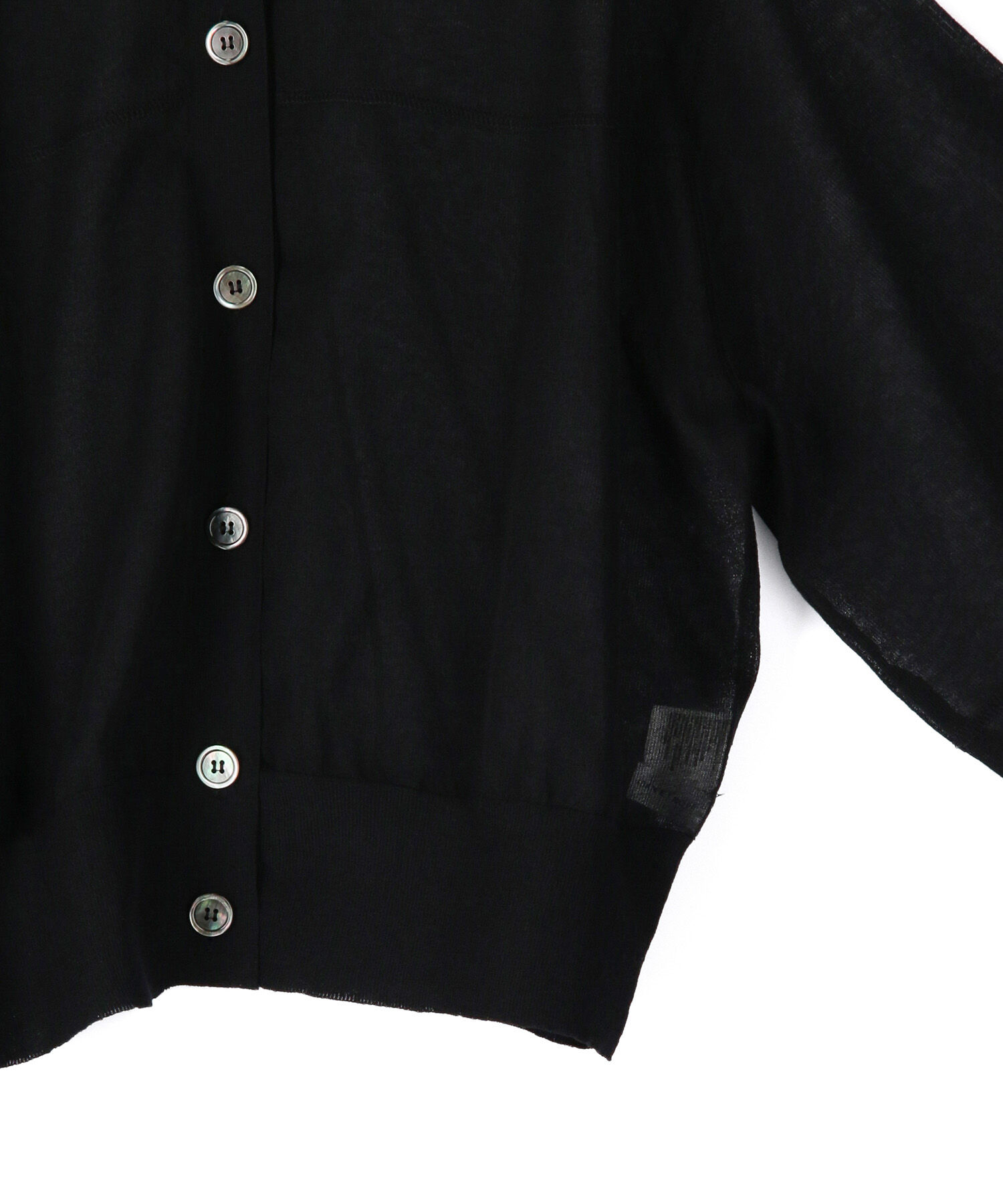 ADAM ET ROPE'「【2WAY】シアーカーディガン」|カーディガン|