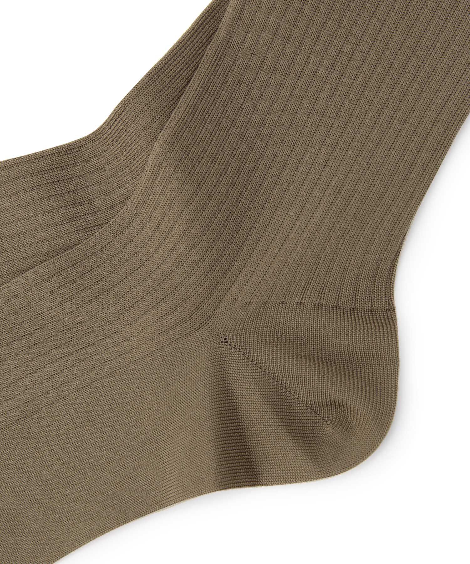 ADAM ET ROPE'「リブニーハイソックス」|ソックス|