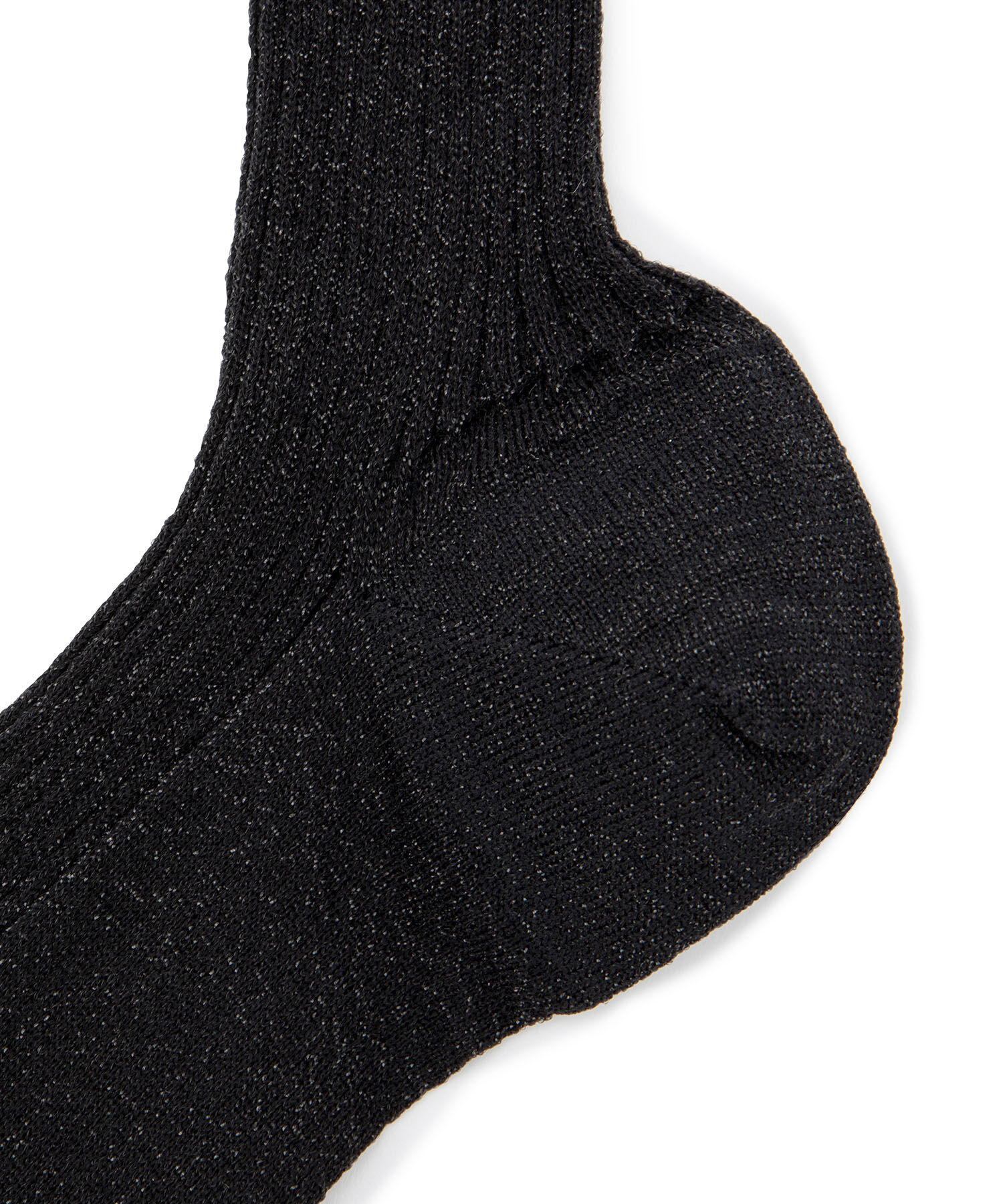 ADAM ET ROPE'「シャイニーリブハイソックス」|ソックス|