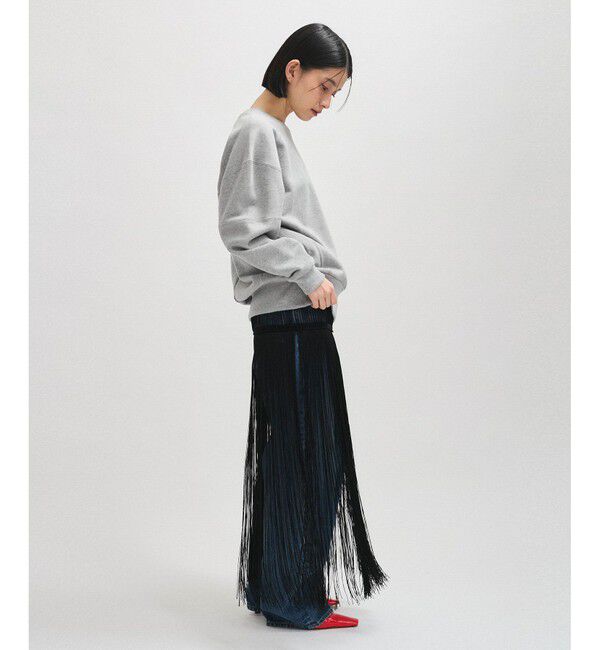 ADAM ET ROPE'「【サステナブル】ショルダーフォルムミドルスウェット」|スウェット・ジャージ|