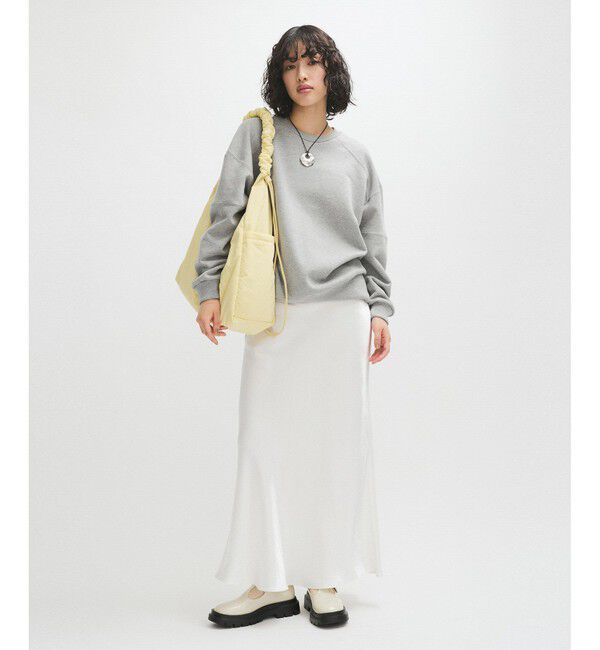 ADAM ET ROPE'「【サステナブル】ショルダーフォルムミドルスウェット」|スウェット・ジャージ|