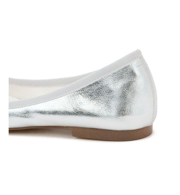 ADAM ET ROPE'「メタリックバレエシューズ」|バレエシューズ|