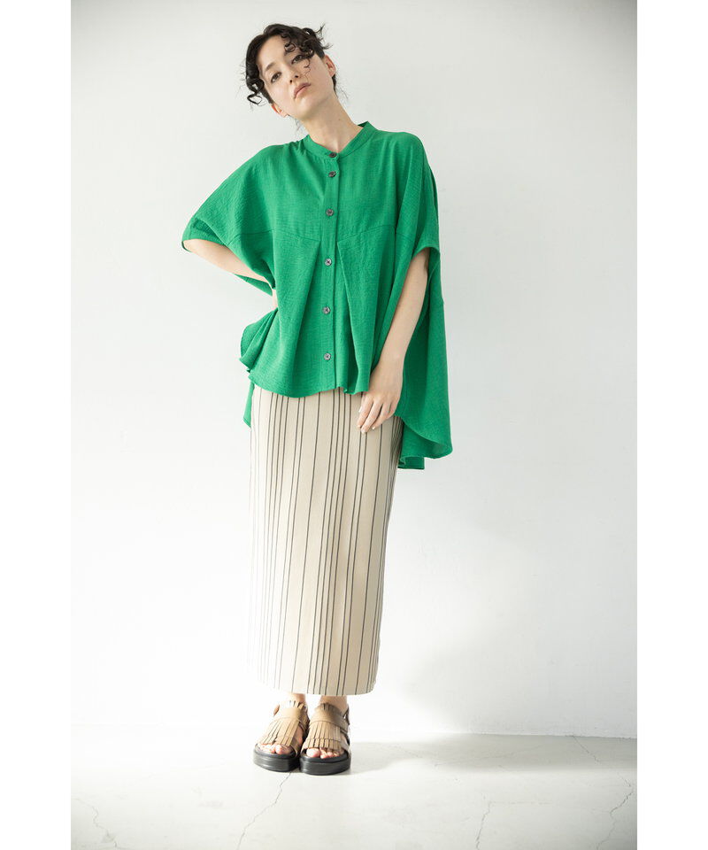  「タックワイドビッグブラウス」|シャツ・ブラウス|