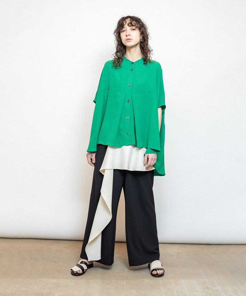  「タックワイドビッグブラウス」|シャツ・ブラウス|