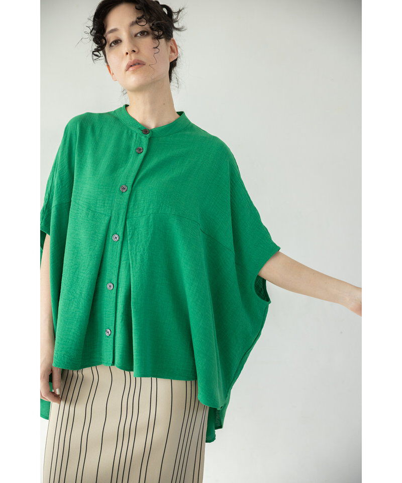  「タックワイドビッグブラウス」|シャツ・ブラウス|