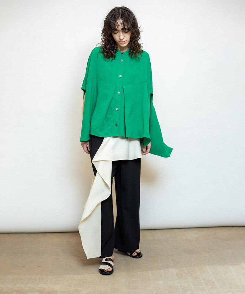 「タックワイドビッグブラウス」|シャツ・ブラウス|