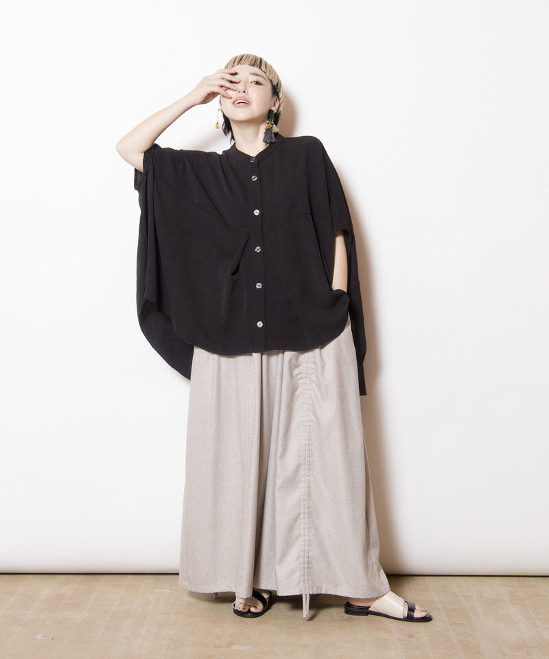  「タックワイドビッグブラウス」|シャツ・ブラウス|