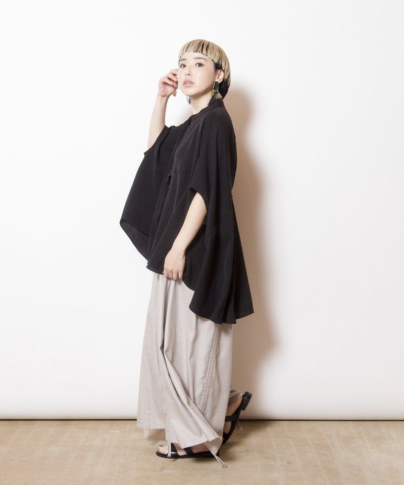  「タックワイドビッグブラウス」|シャツ・ブラウス|