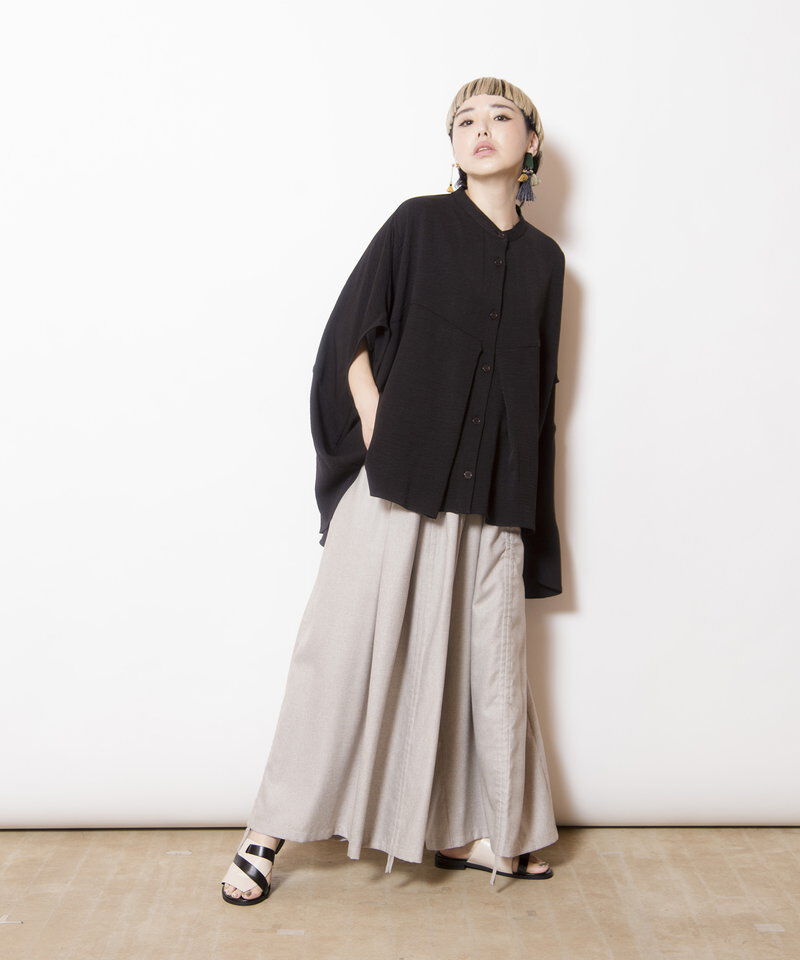  「タックワイドビッグブラウス」|シャツ・ブラウス|