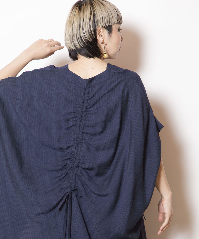  「バックギャザーブラウス」|シャツ・ブラウス|